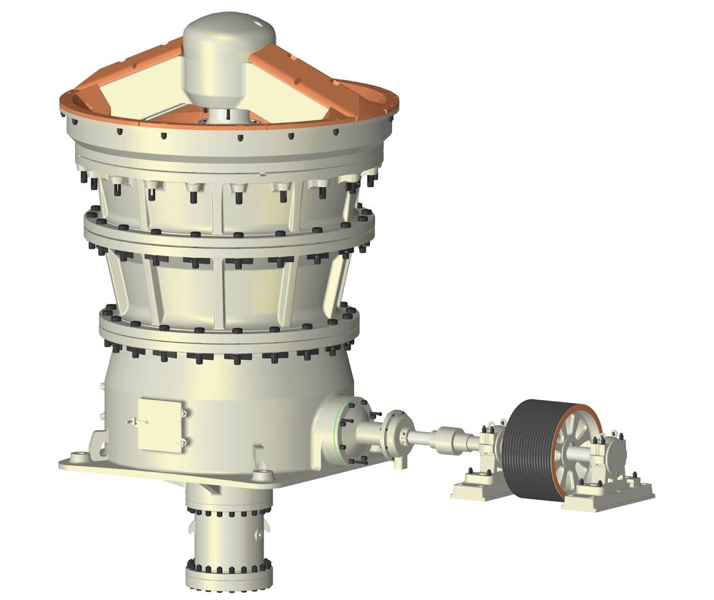 Gyratory crusher